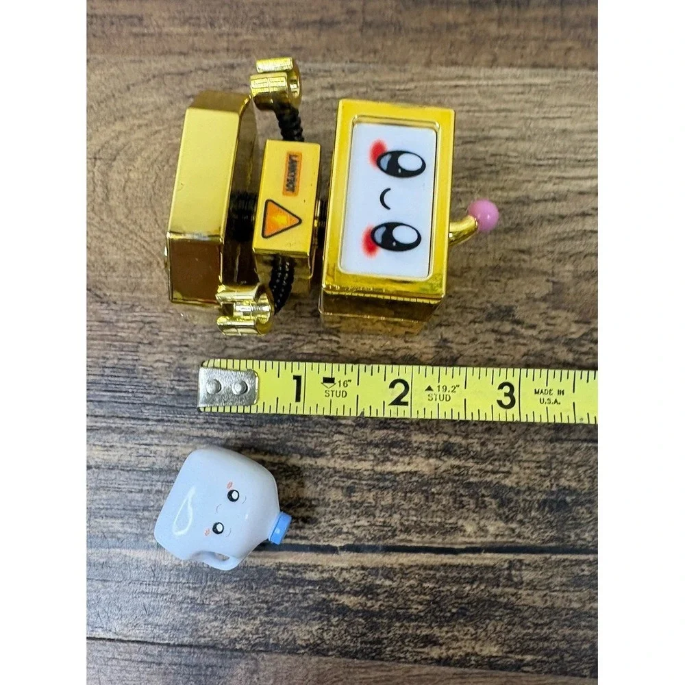 LankyBox Plastic Figure Lot Boxy Milky Ghosty Lankybot